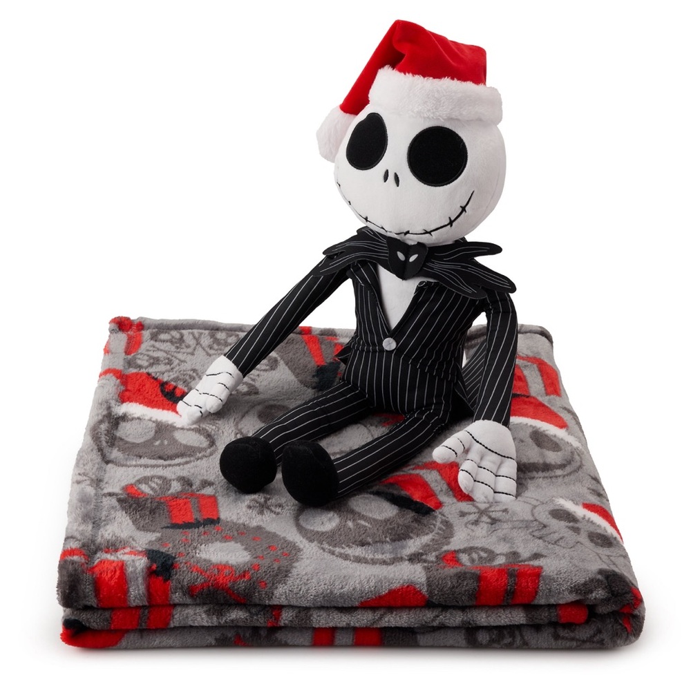 Disney The Nightmare Before Christmas Buddy + Throw. Jack Skellington